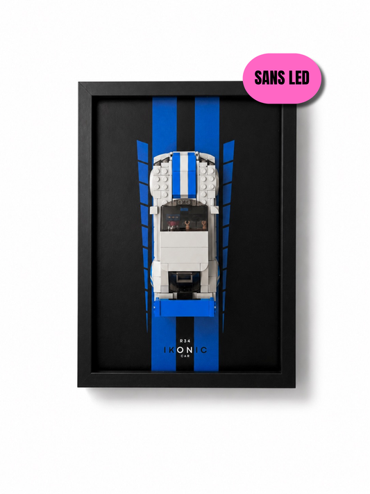 Cadre sans LED — Compatible Nissan Skyline GT-R R34 Lego®