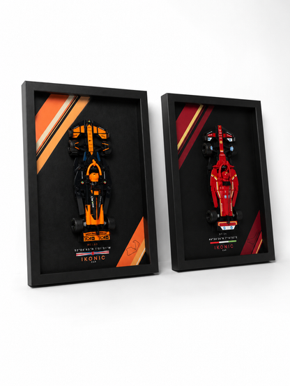 Pack Duo F1 — Ferrari & McLaren | Cadres Lumineux Speed Champions