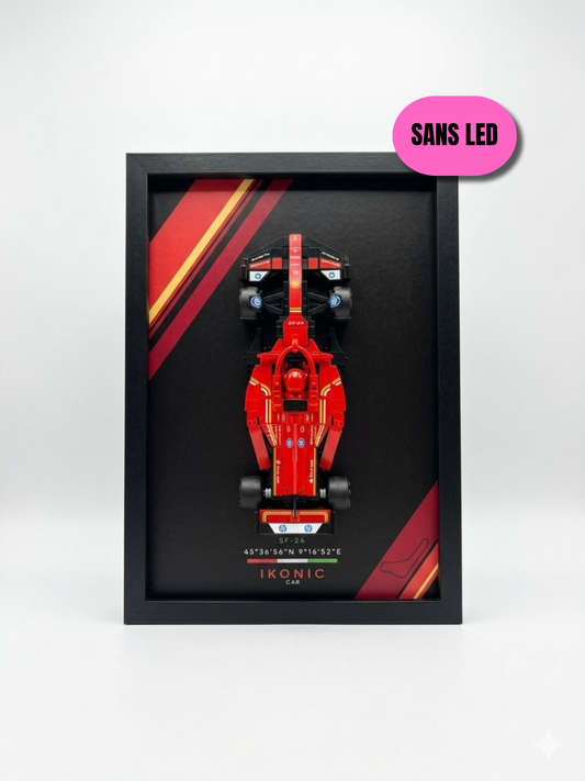 Cadre sans LED — Compatible Ferrari SF24 Lego®