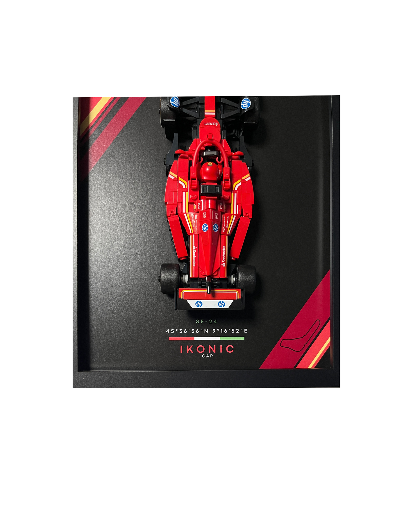 Cadre LED — Compatible Ferrari SF24 Lego®