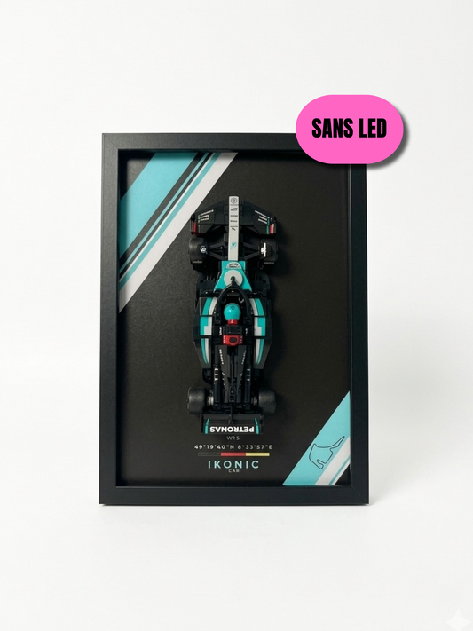 Cadre sans LED — Compatible Mercedes W15 Lego®