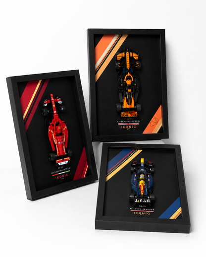 Pack Trio F1 — Ferrari, McLaren & Red Bull | Cadres Lumineux Speed Champions